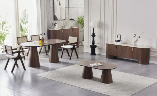 Table à manger ICONIC noyé