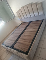 LIT COFFRE PYRAMIDE BEIGE