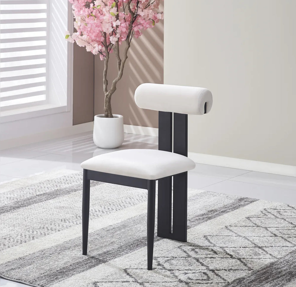 Chaise TIFFANY métal noir