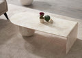 Table basse RIO effet travertin