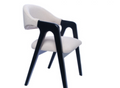 CHAISE CARMEN BOIS NOIR