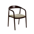 CHAISE BOA en BOIS NOIR