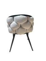 CHAISE BALLON LAINE BOUCLÉE