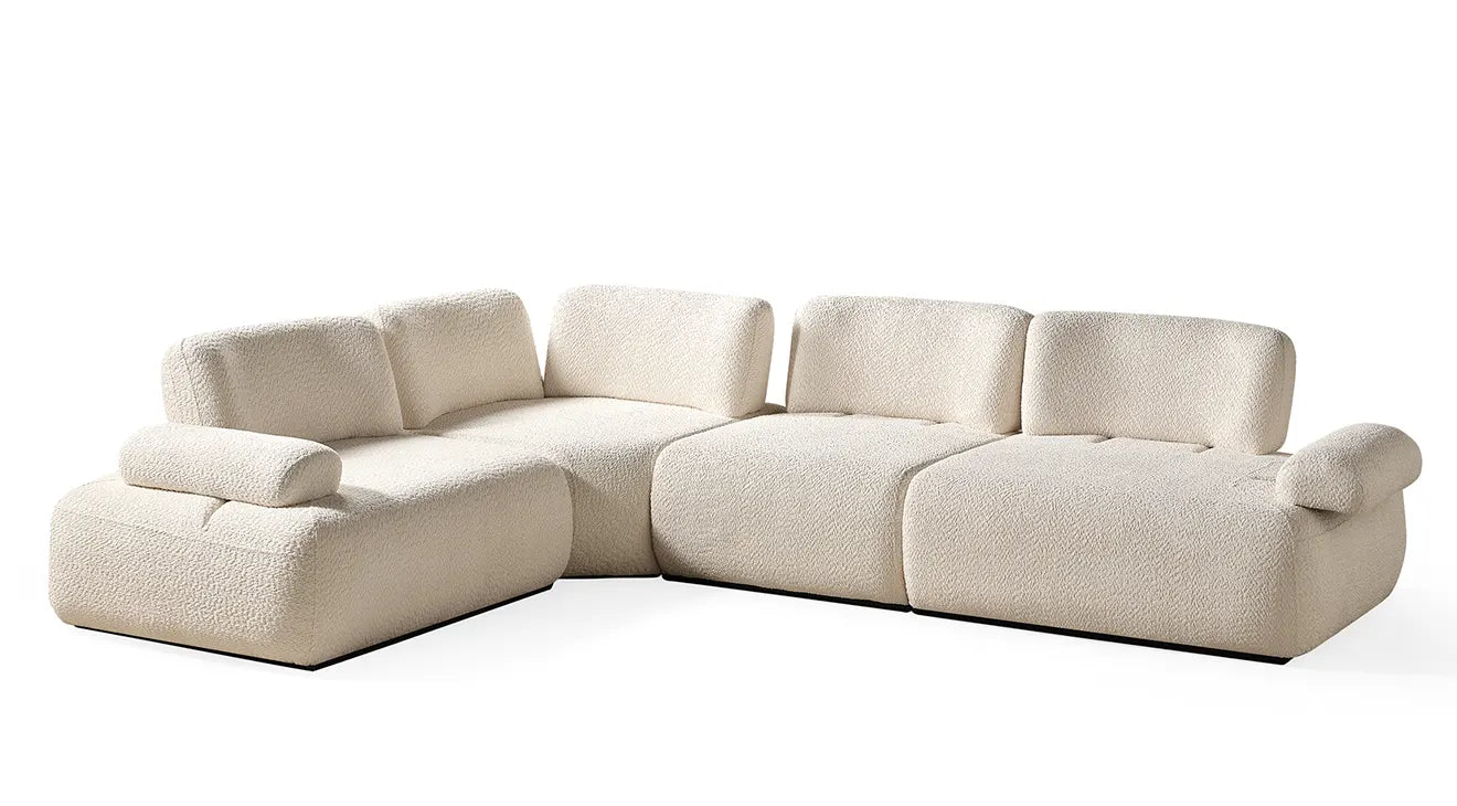 CANAPÉ D’ANGLE MODULABLE EXTENSIBLE ANAID