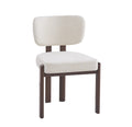 Chaise baguette métal marrons noyé