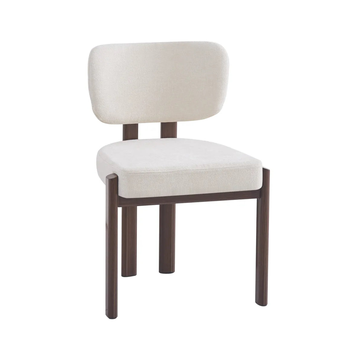 Chaise baguette métal marrons noyé