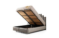 LIT COFFRE PYRAMIDE GRIS