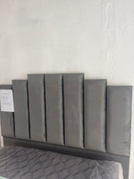 LIT COFFRE PYRAMIDE GRIS