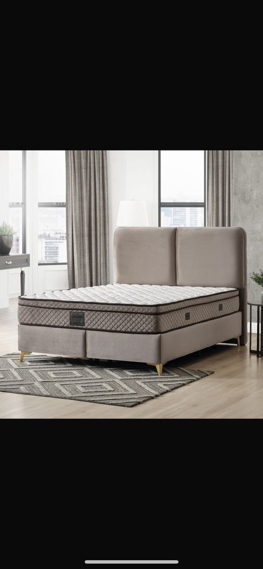 LIT COFFRE FIERRO BEIGE