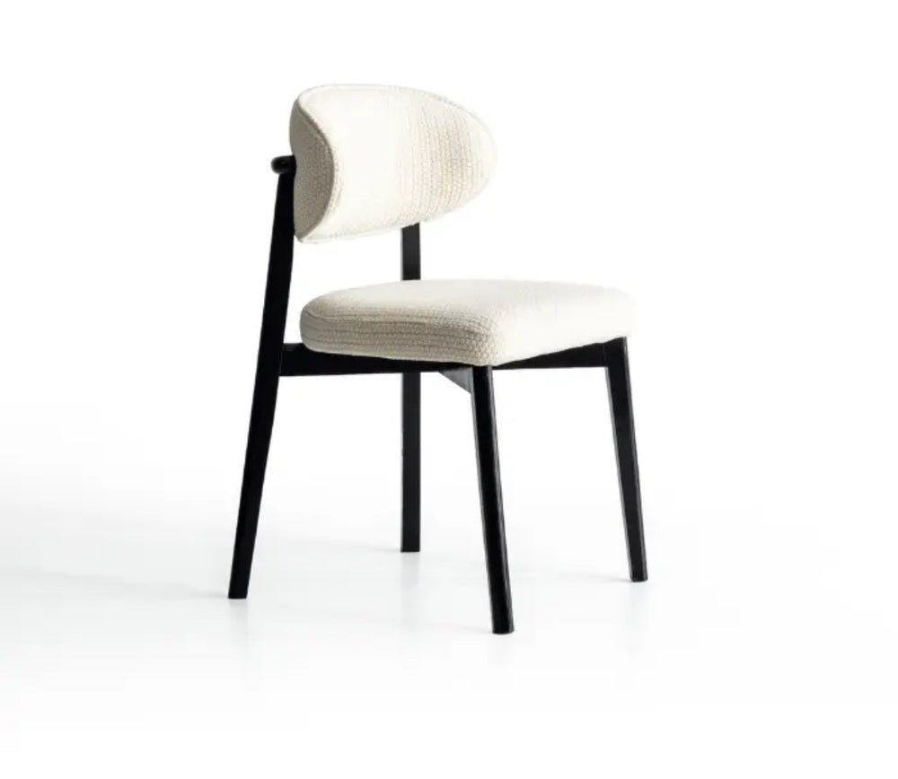 CHAISE CHAPPA BOIS NOIR