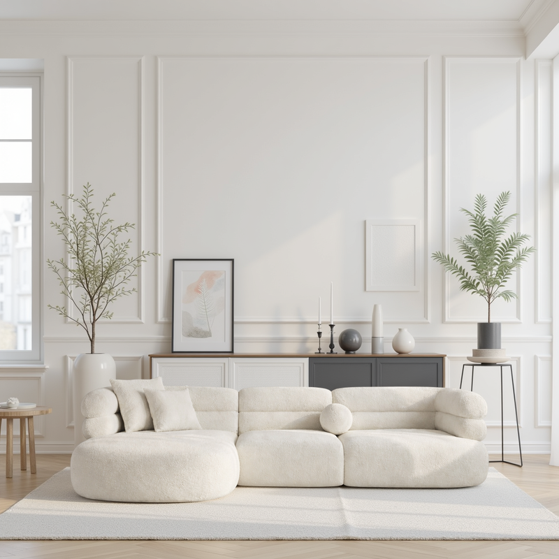 CANAPÉ D’ANGLE BONBON