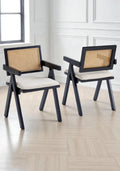 Chaise ROTINA bois noir